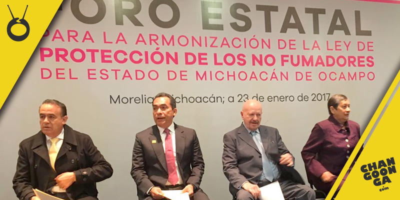 Foro Estatal para la Armonización de la ley de protección de los no fumadores en Michoacán