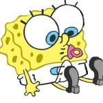 bob esponja bebe