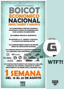 boicto yosoy 132 contra gigante