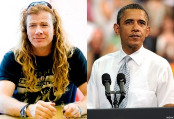 El vocalista de Megadeth se lanzó con tokio en contra del presidente de EU