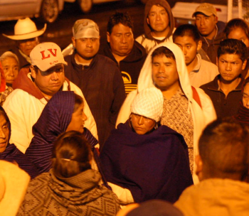 Habitantes de Cherán a menudo manifiestan su preocupación porque la violencia regrese al municipio. 