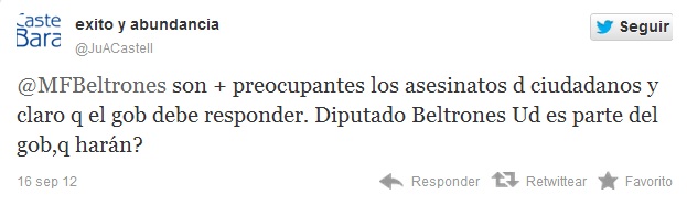 Le reclaman a Beltrones usuarios de Twitter.