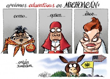 La educación de Michoacán... La educación de Michoacán...