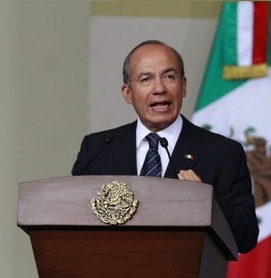 felipe Felipe Calderón Hinojosa-Presidente de México