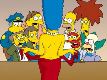 los simpson marge topless censuran The Simpsons en Rusia