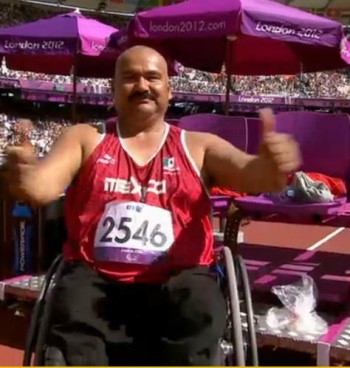 medallista de oro paralimpicos londres 2012 lanzamiento jabalina