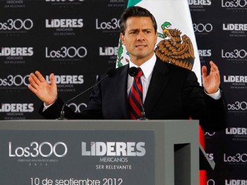 Peña Nieto dice que el presidente no tiene amigos