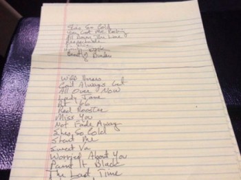 Rolling Stones da a conocer posible setlist para su gira