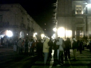 normalistas tiripetio se reagrupan centro morelia