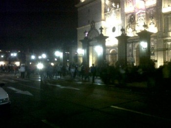 retirada normalistas centro morelia tiripetio