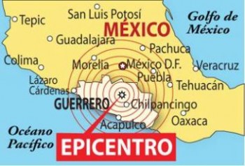 sismo temblor guerrero mapa