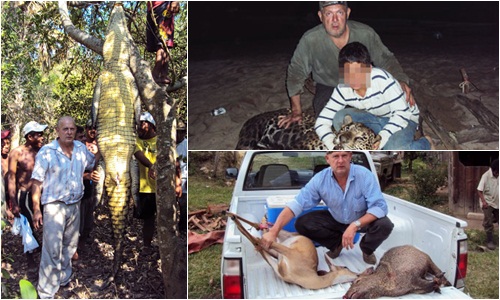 funcionario oaxaca caza animales