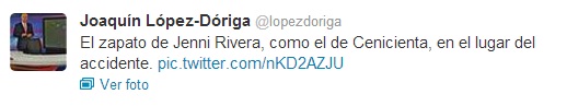 lopez doriga tuit jenni rivera zapato