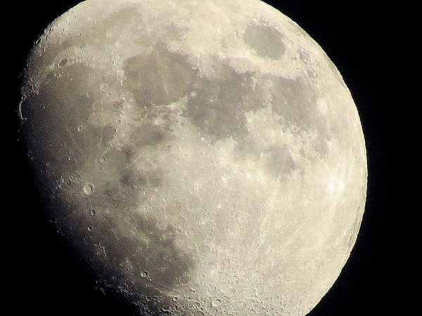 Última luna llena del año en imágen del Servicio Metereológico mMexicano