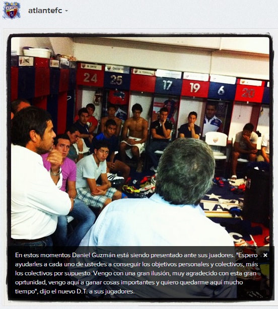 Daniel Guzmán, nuevo entrenador del Atlante