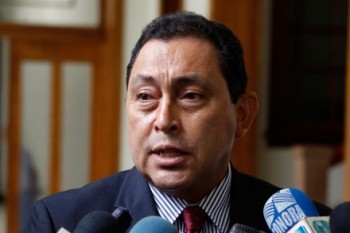 Mauricio López Bonilla, ministro de Guatemala