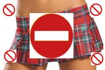 minifalda prohibición