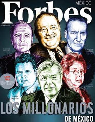Forbes México: Carlos Slim encabeza lista con los más ricos del país