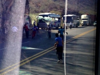 normalistas secuestro autobuses