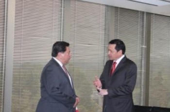 Osorio Chong se reúne con Jesús Reyna; refrenda apoyo total a Michoacán