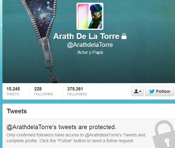 arath de la torre pone candado twitter 2