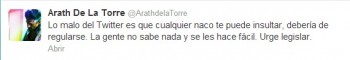 arath de la torre tuit 1