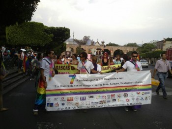 marcha no discriminación morelia