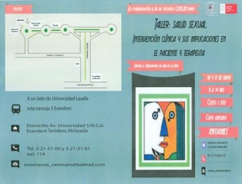 Llevará a cabo CEMISAN taller de salud sexual