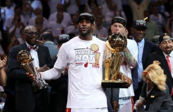 LeBron James MVP Miami Heat