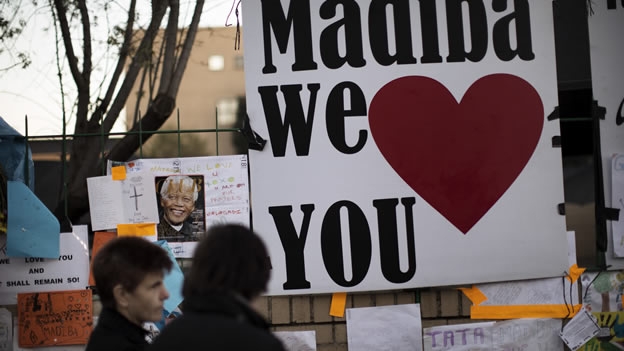 Nelson Mandela apoyo