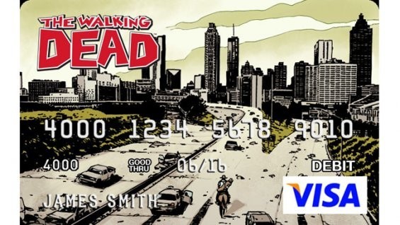 The Walking Dead tarjetas