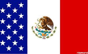 bandera de méxico y estados unidos