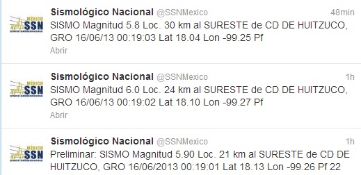 temblor sismo junio 2013 sismologico final