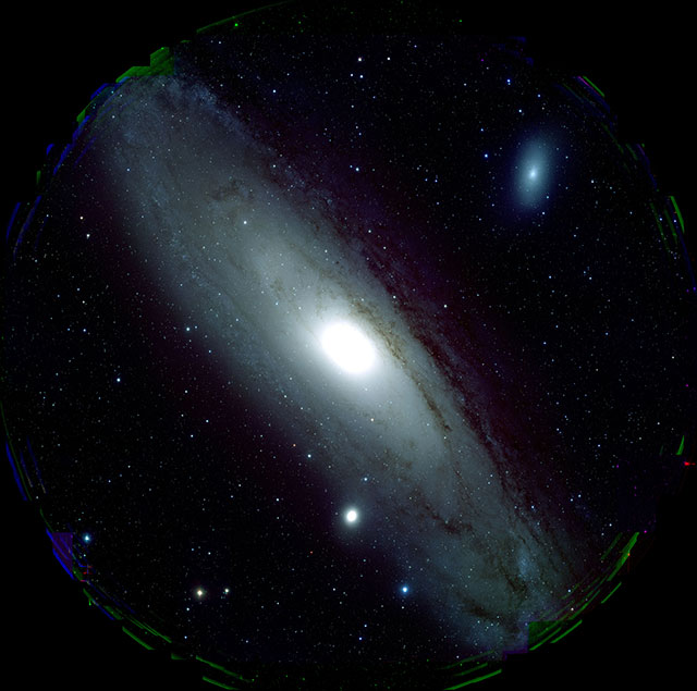 Andrómeda galaxia foto