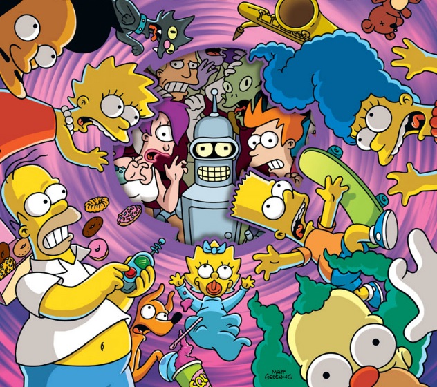 Los Simpsons Futurama
