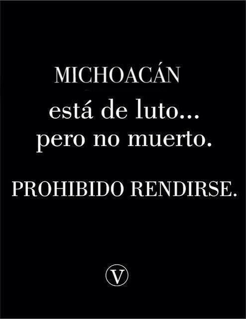 Michoacán de luto 23 julio 2013