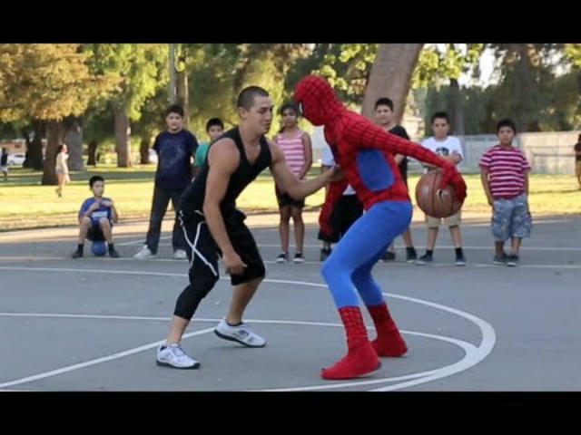 Spider-Man basket