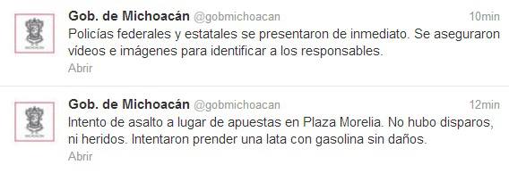 YAK gobierno de Michoacán
