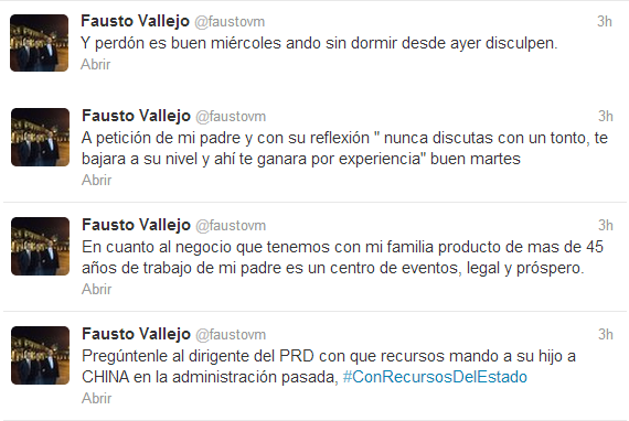 fausto vallejo vs prd báez