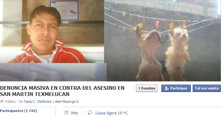 matagatos denuncia en facebook