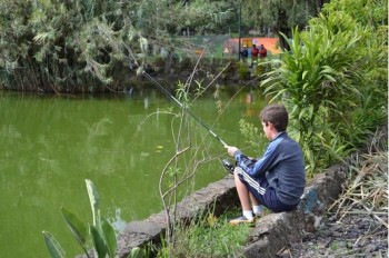 torneo de pesca Zoológico Morelia