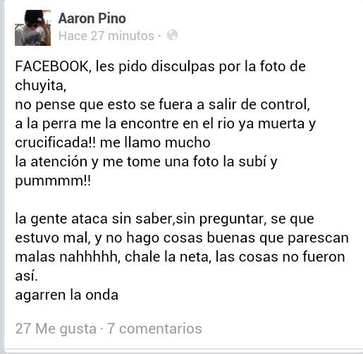 Aaron Pino Chuyita crucificada2