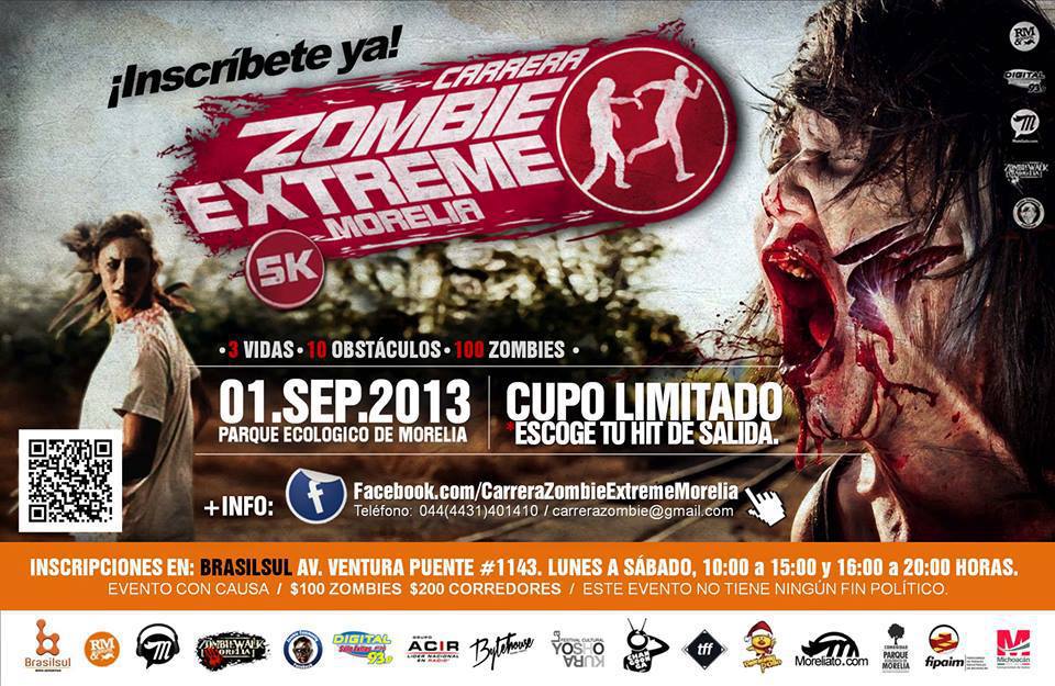 Carrera Zombie Morelia