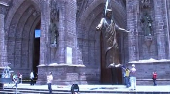 Cristo Rey volando Zamora 2