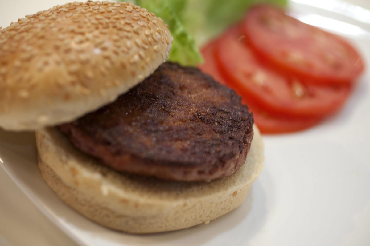 Hamburguesa células madre