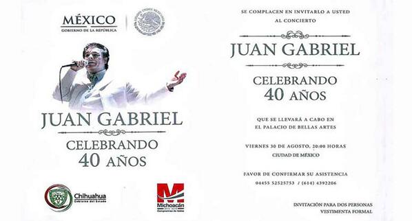 El promo de Juan Gabriel