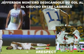 Festejo Por Gol De Montero Dedicado A Benitez Conmueve A Redes Sociales Jefferson Montero Benitez festejo monarcas morelia