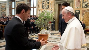 Messi papa Francisco