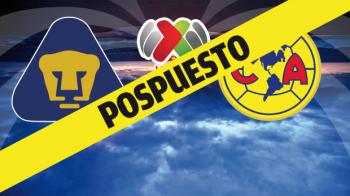 Pumas América pospuesto