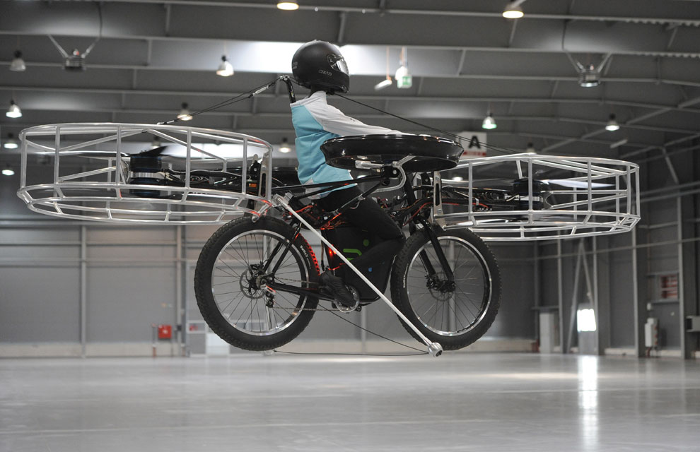 bicicleta voladora